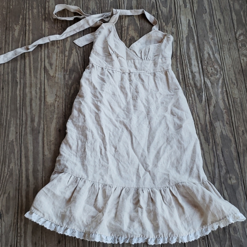 J. Crew Linen Dress